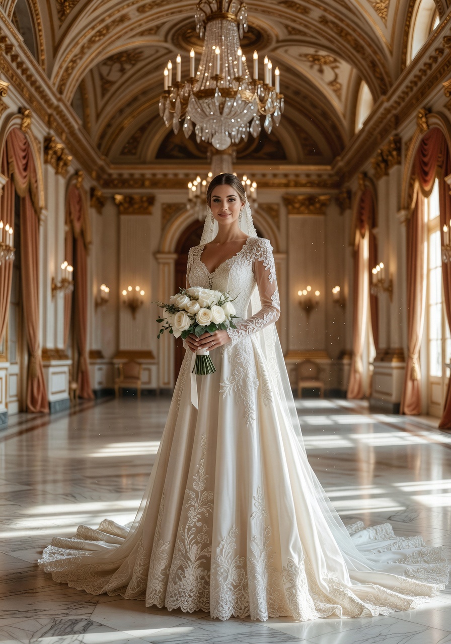 Lucía, novia clásica